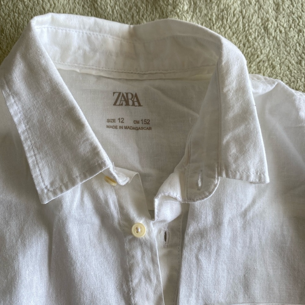 Excellent condition, white shirt for boys 12 years